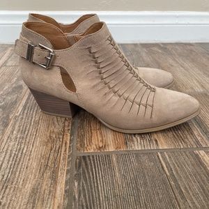 Franco Sarto tan bootie NEW